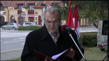 Emléktábla Leleplezése A Városközpontban